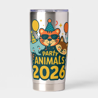 Party Animals 2026 Insulated Tumbler