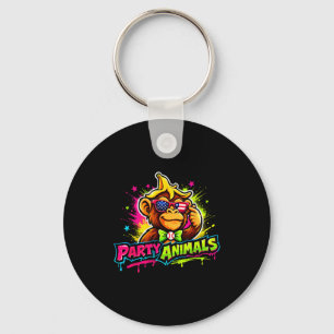 Party animals baseball jersey key ring