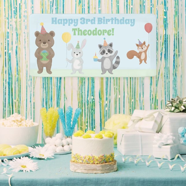 Party Animals Birthday Banner (Party Animals Birthday Banner)