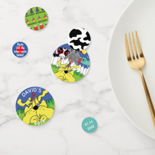 Party Animals Birthday Party Confetti