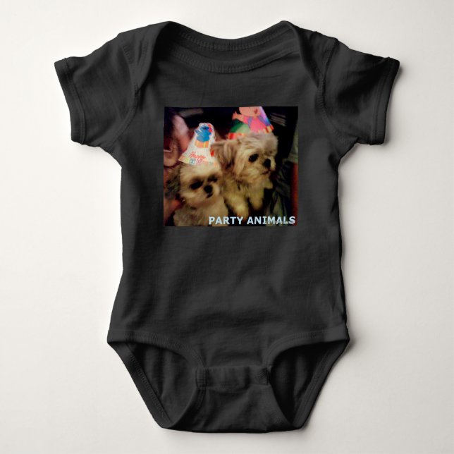 Party Animals Bodysuit by HAS Jewels (Front)