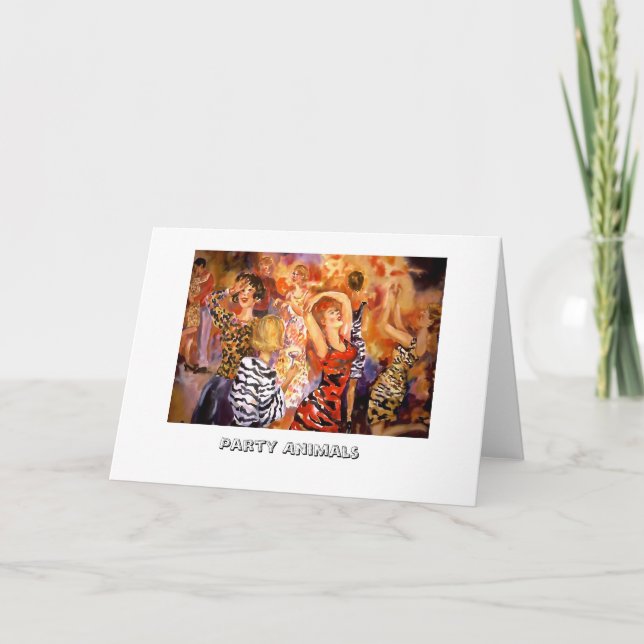 Party Animals Card (Front)