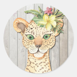 PARTY ANIMALS CLASSIC ROUND STICKER