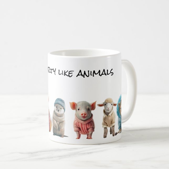 Party Animals Coffee Mug (Front Right)