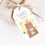 Party Animals Colourful Kids Birthday Party Favour Gift Tags<br><div class="desc">Thank your friends and family for celebrating your little party animal with this fun,  colourful and exciting birthday party favour tag. This design features colourful accents we're sure you'll love and a sweet birthday bear. Find matching items in our shop.</div>