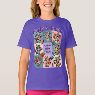 Party Animals "Happy New Year" T-Shirt