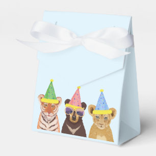 Party Animals Illustration Birthday Thank You Favour Box