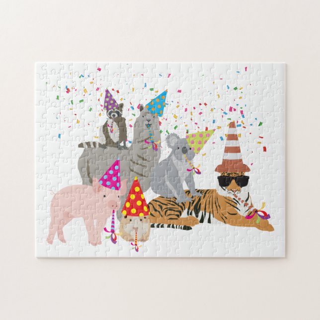 Party Animals Jigsaw Puzzle (Horizontal)