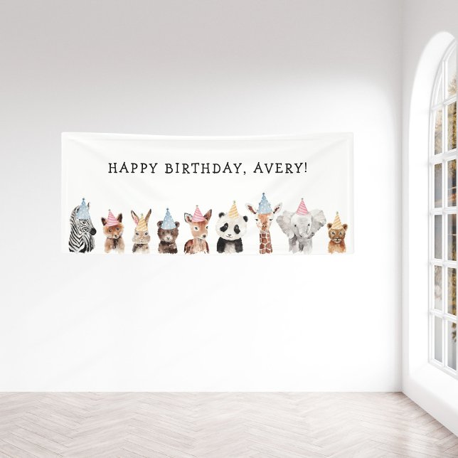 Party Animals Kids Birthday Banner (Creator Uploaded)