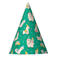Party Animals Llama Birthday Party Green