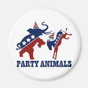 Party Animals Magnet