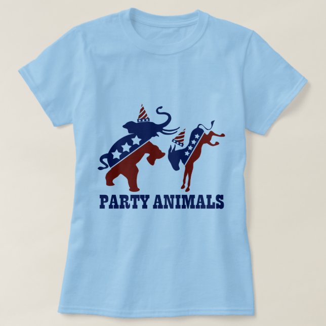 Party Animals T-Shirt (Design Front)