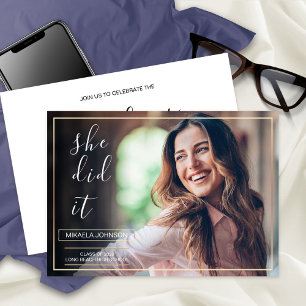 Party Announcement 2023 Graduate Photo Card