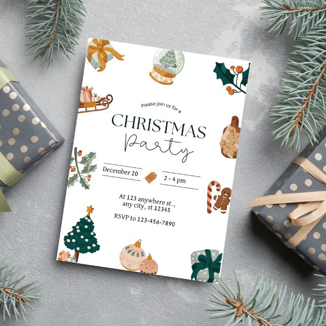 Party Announcement Jingle and Mingle xmas party (Creator Uploaded)