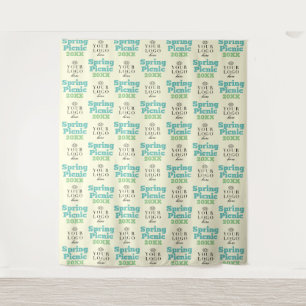 Party Backdrop Step and Repeat Custom Event Tapestry