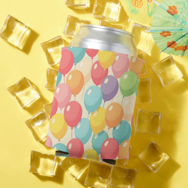Party balloons in different colors can cooler (In Situ Summer)