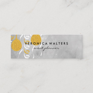 Party Balloons Mini Business Card