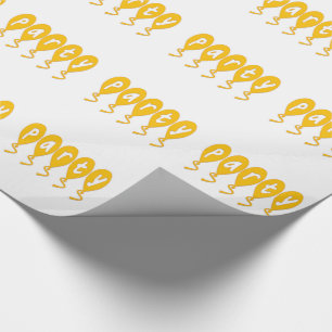 Party Balloons Wrapping Paper