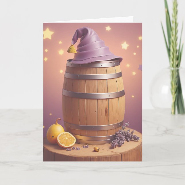 Party Barrel's Birthday Cheer Card (Front)
