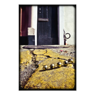 Party Beads in New Orleans Photo Print