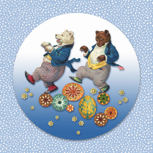 Party Bear Stickers