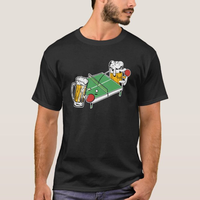 Party Beer Pong Beer Pong Table Beer Pong T-Shirt (Front)