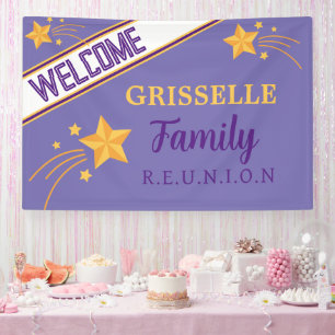 Party Big! Giant Family reunion Banner