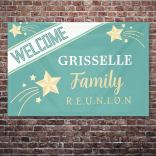 Party Big! Giant Family reunion Banner