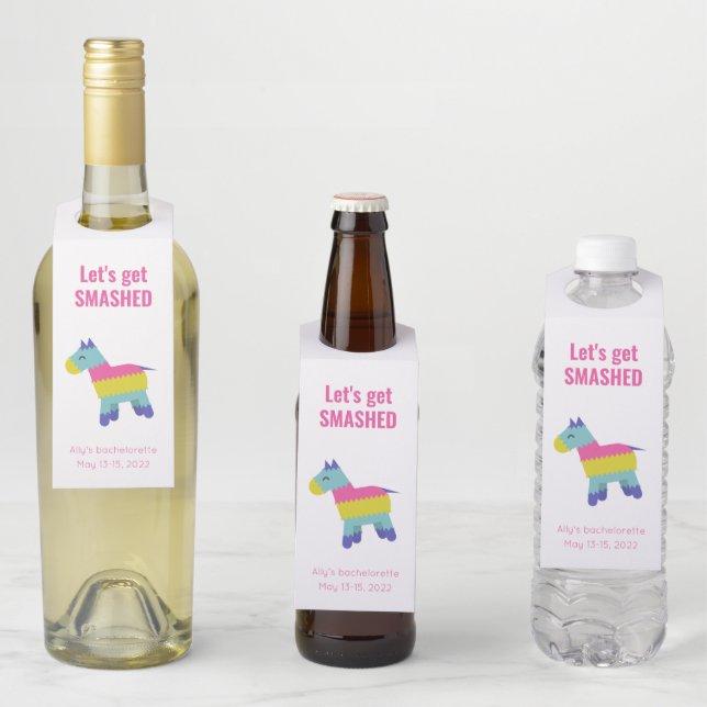 Party  bottle tag (In Situ)