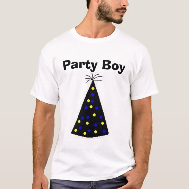 Party Boy T-Shirt (Front)