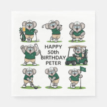 party brewing golfing koalas