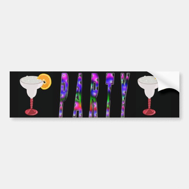 Party Bumper Sticker (Front)