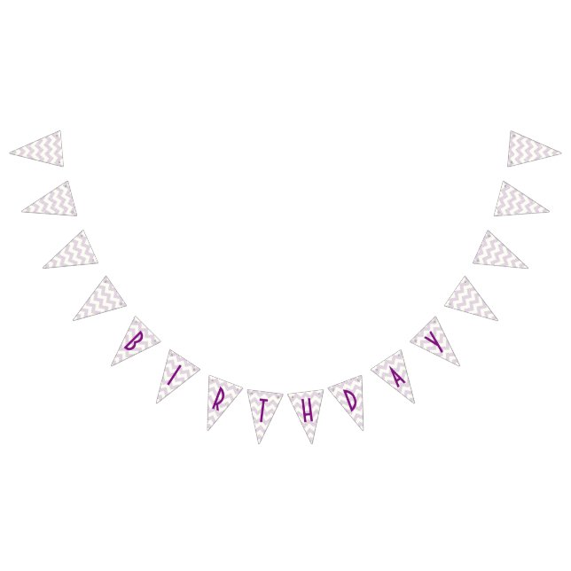 Party Bunting Banner/Chevron and Polka Dots (All)