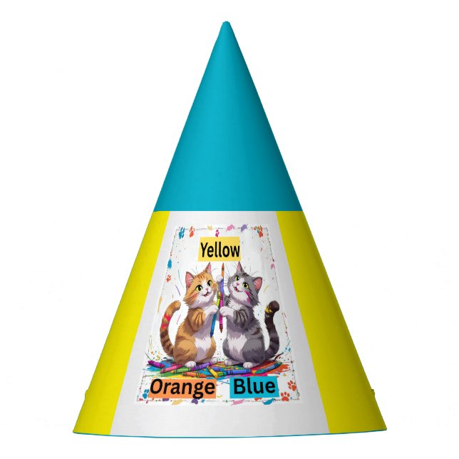 Party Cats colour class Hat (Front)