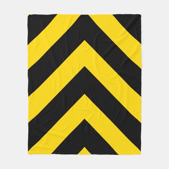 Party Chevrons Fleece Blanket (Front)