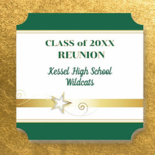 Party! Class Reunion Paper Coaster