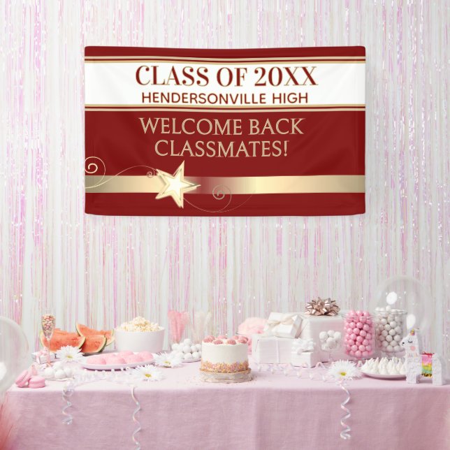 Party! Class Reunion Welcome  Banner (Party)