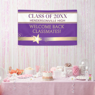 Party! Class Reunion Welcome Banner