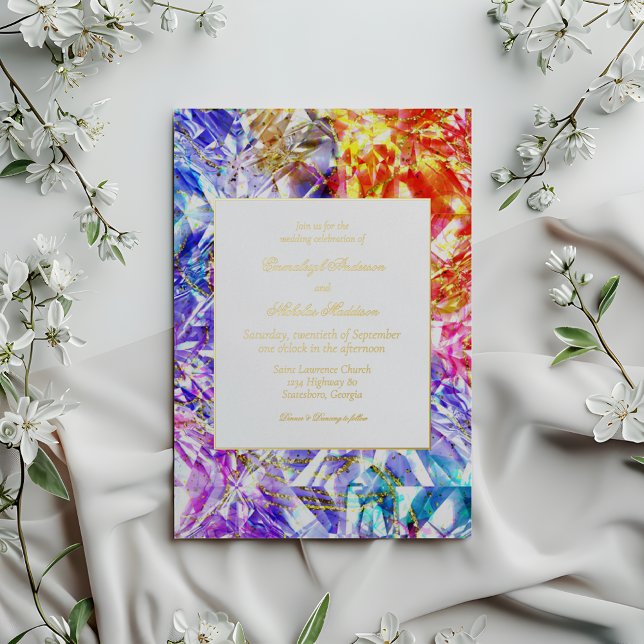 Party Colour Diamond Rainbow Gemstone Wedding (Creator Uploaded)