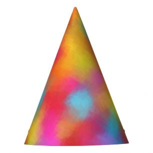Party Colourful Design Trendy Custom Template Hat