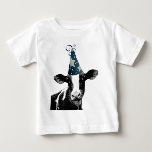 Party Cow - Dairy Style Celebration Baby T-Shirt
