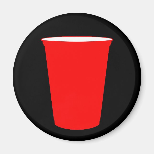 party cup magnet (Front)