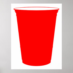 party cup poster