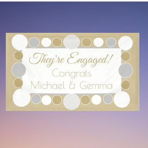 Party!! Custom engagement banner!! Banner