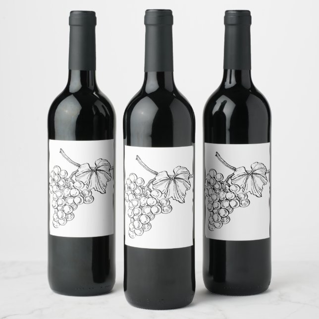 PARTY DAY FOR WINE LABEL (Bottles)