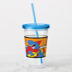 Party Dinosaur Acrylic Tumbler