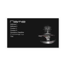 Party DJ business card with social icons updated