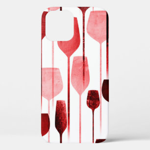 Party drinks seamless pattern iPhone 12 case