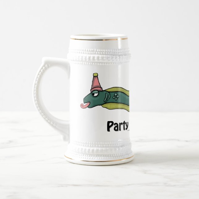 Party Eel Beer Stein (Left)