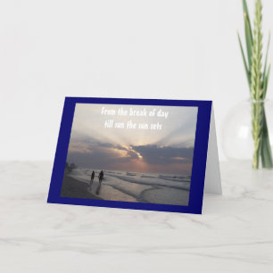 PARTY, ENJOY/NEVER LOOK BACK 40th Card